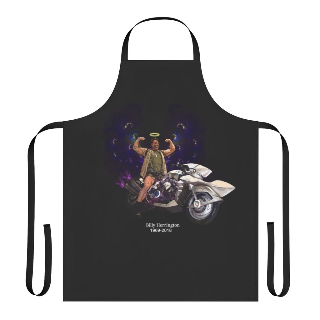 Memorial tribute apron featuring Aniki, the legendary Gachimuchi wrestler and fitness icon