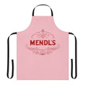 Mendl's Patisserie-themed apron, inspired by the film The Grand Budapest Hotel