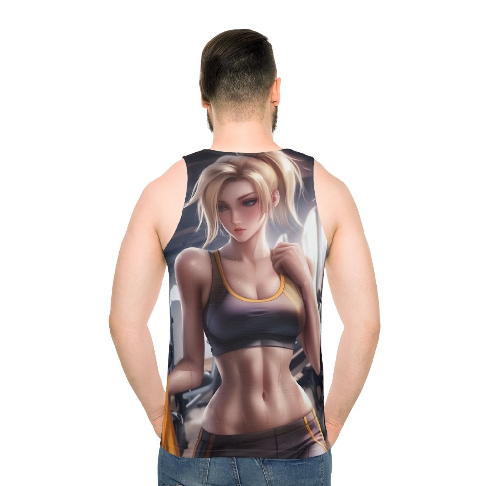 Mercy Unisex Tank Top for Fitness and Gaming