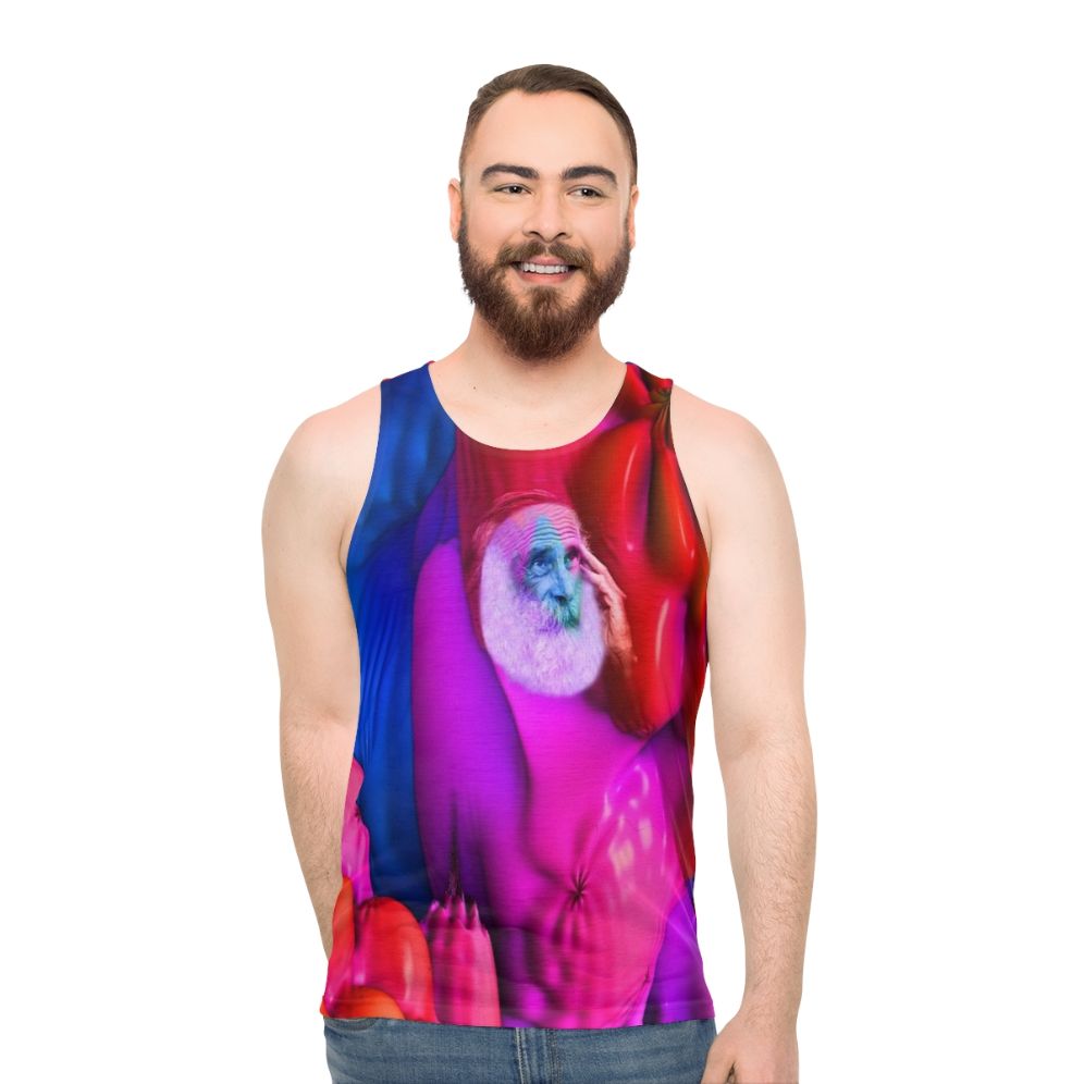 Merlin fantasy abstract colorful tank top