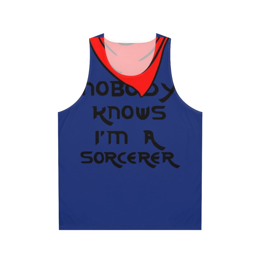 Merlin inspired "Nobody Knows I'm A Sorcerer" unisex tank top