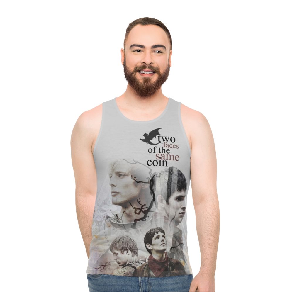 Merlin Unisex Fantasy TV Show Tank Top