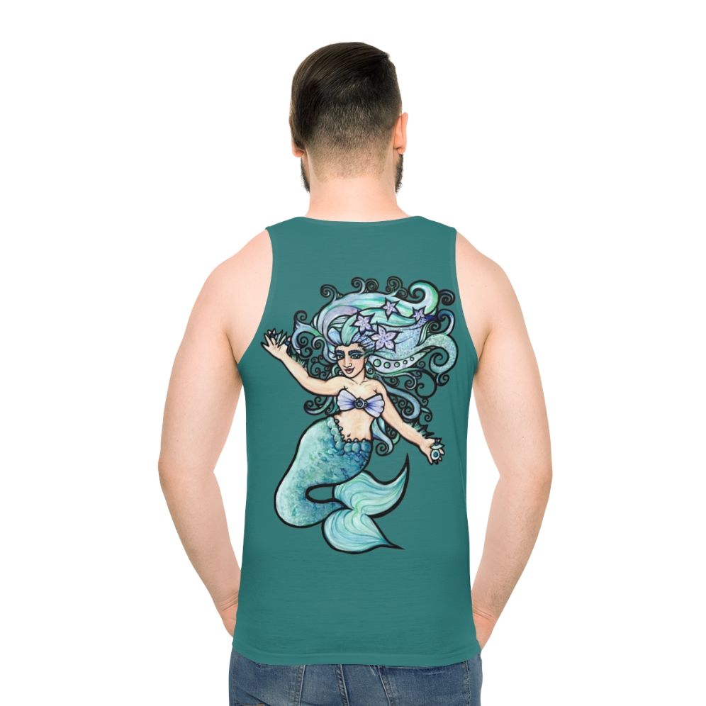 Mermaid inspired belly dance unisex tank top