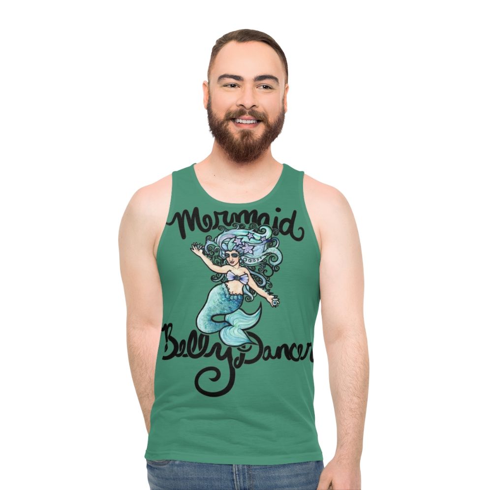 Mermaid Belly Dancer Unisex Tank Top