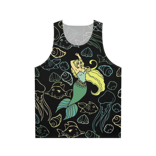 Mermaid in the Ocean Unisex Tank Top
