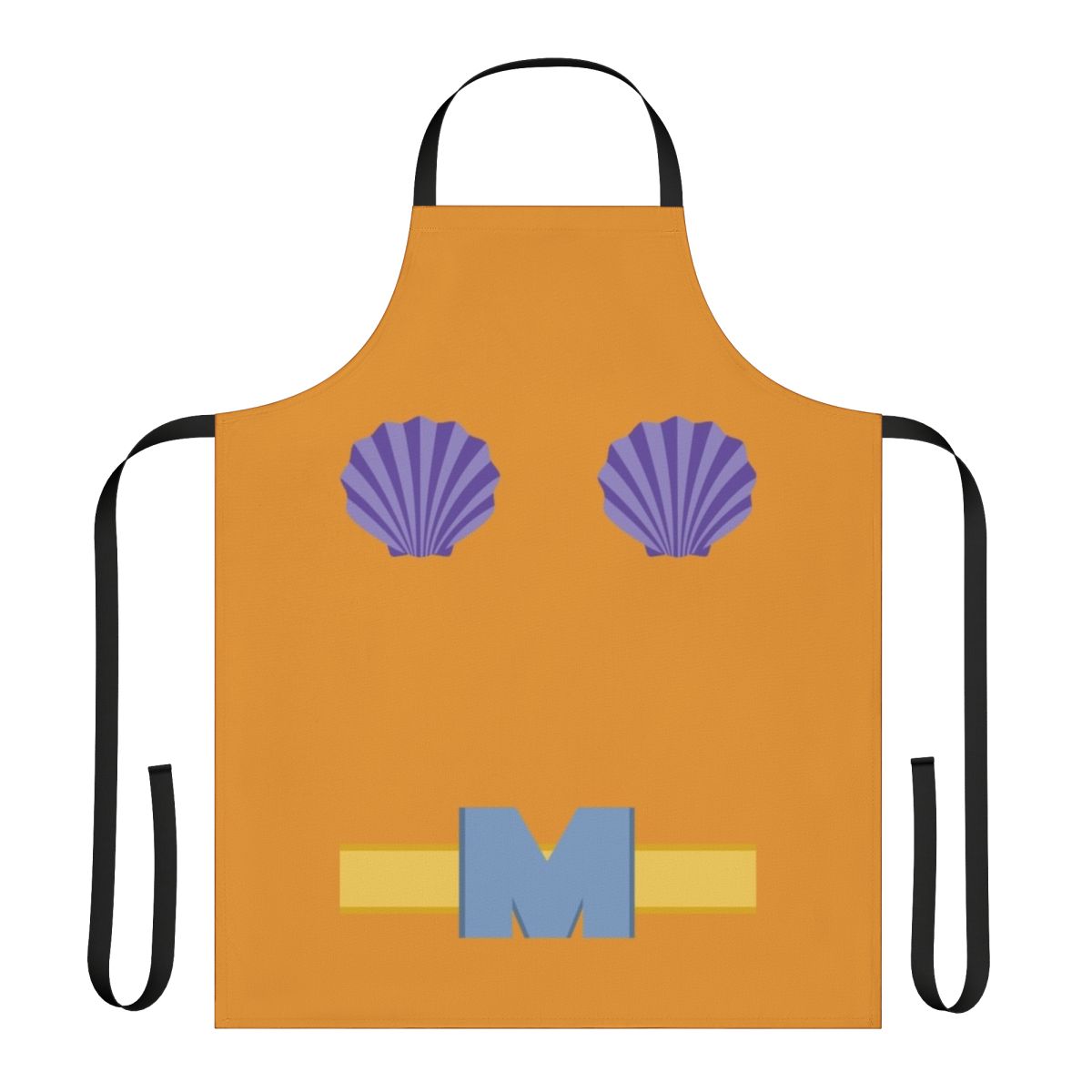 Mermaid-Inspired Apron with Spongebob Squarepants Themed Design