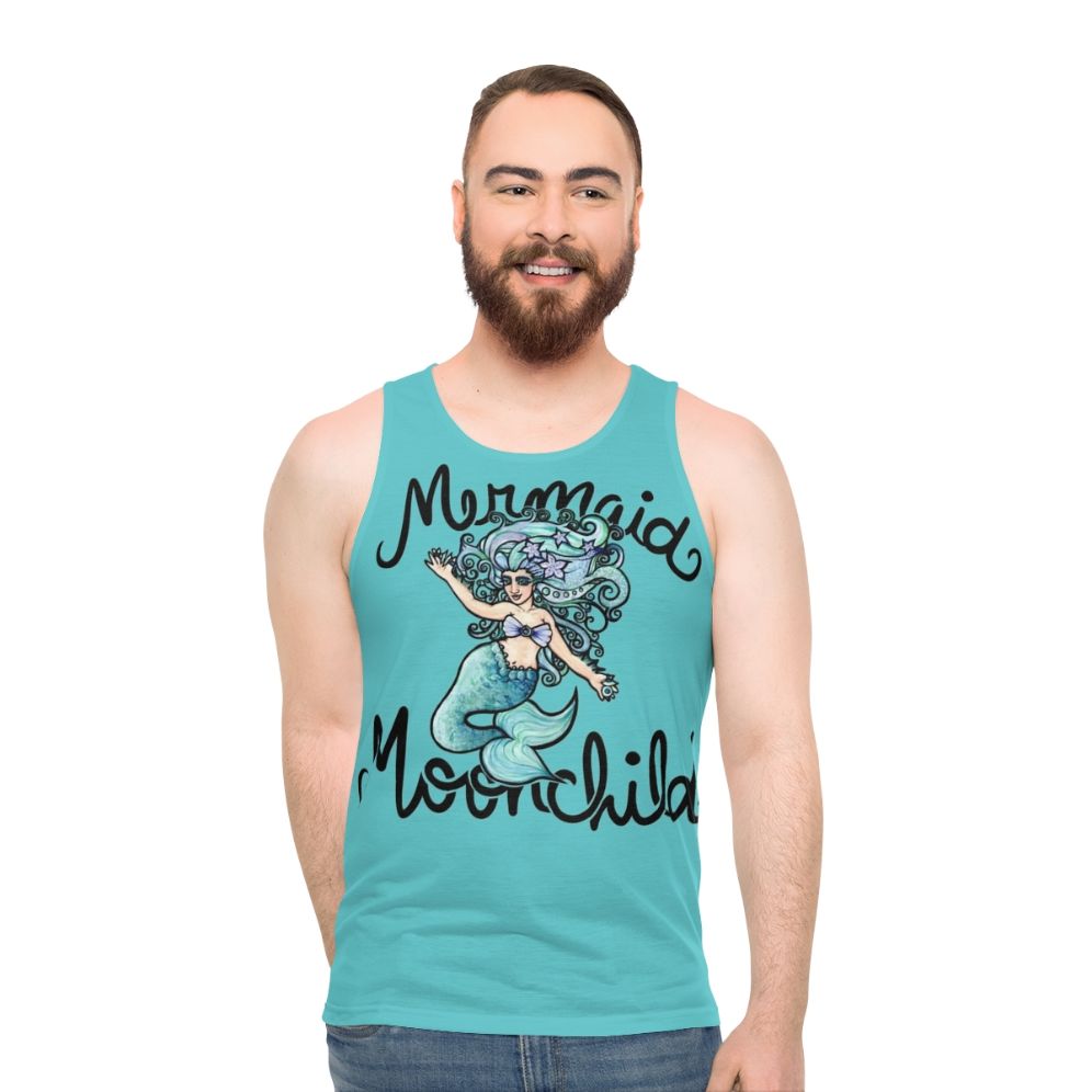 Mermaid Moonchild Unisex Tank Top