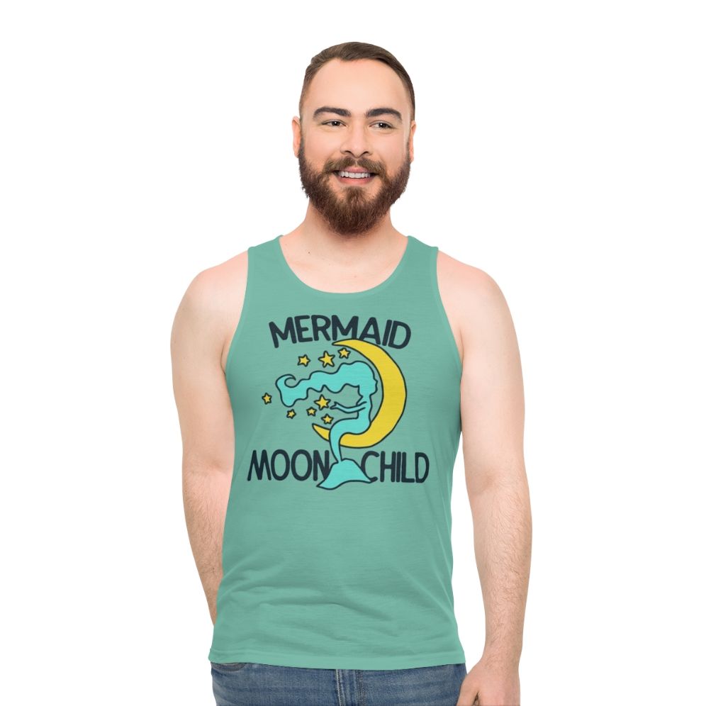 Mermaid Moonchild Unisex Summer Tank Top