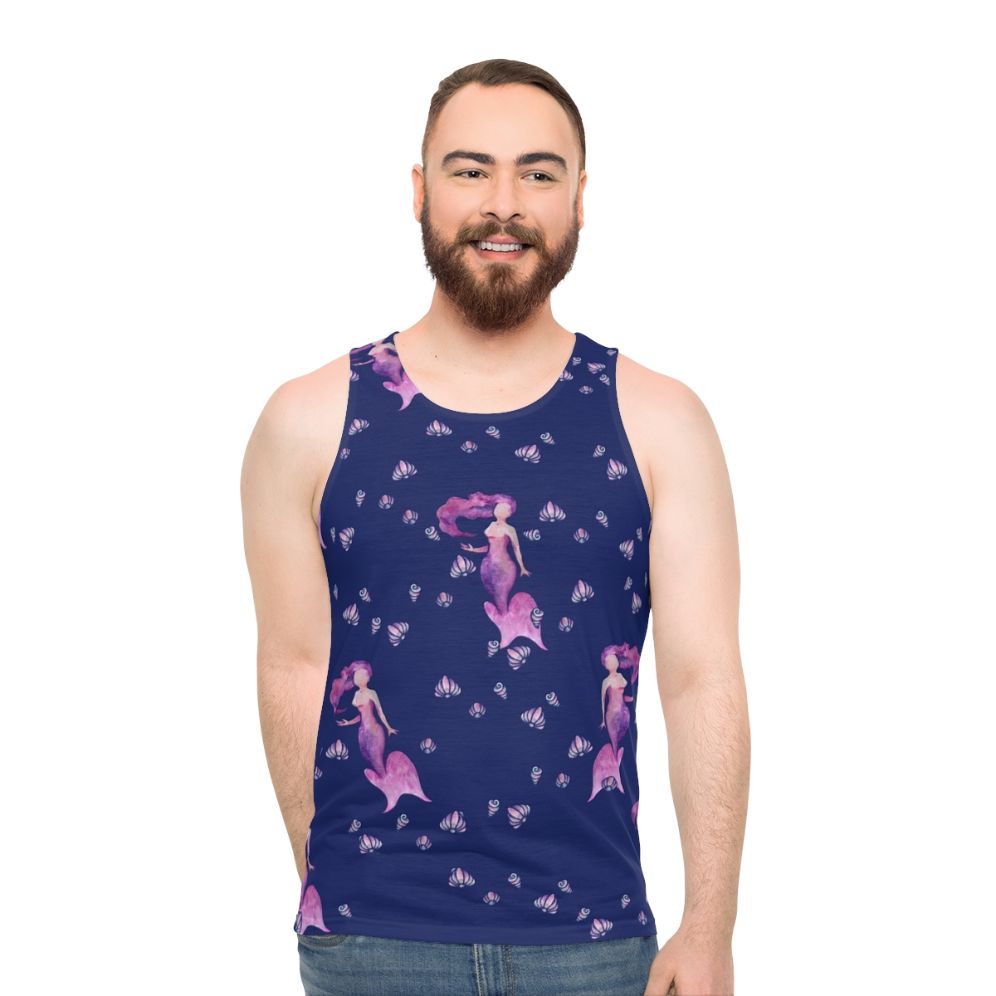 Mermaid unisex tank top