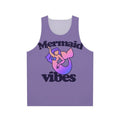 Mermaid-themed unisex tank top