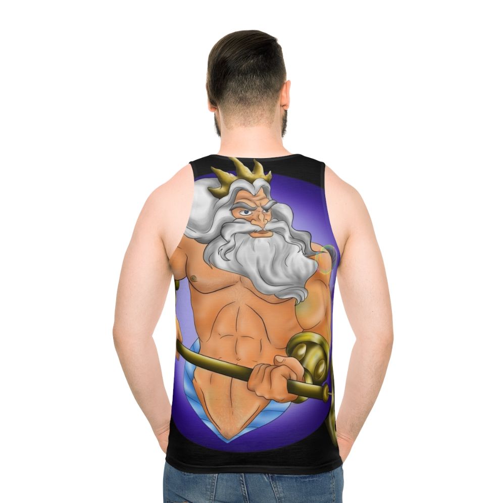 Merman King Triton Unisex Tank Top