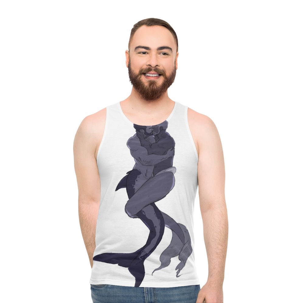 Mermen Pride Unisex Tank Top