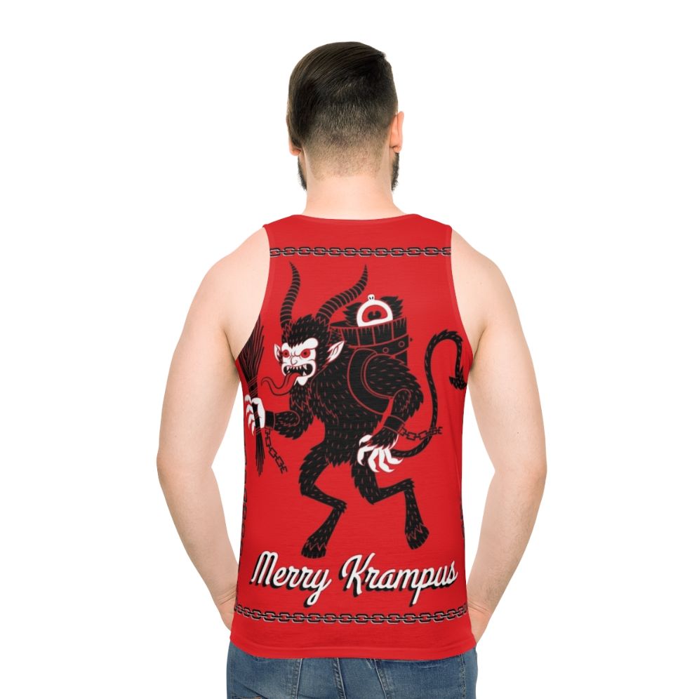 Merry Krampus unisex tank top