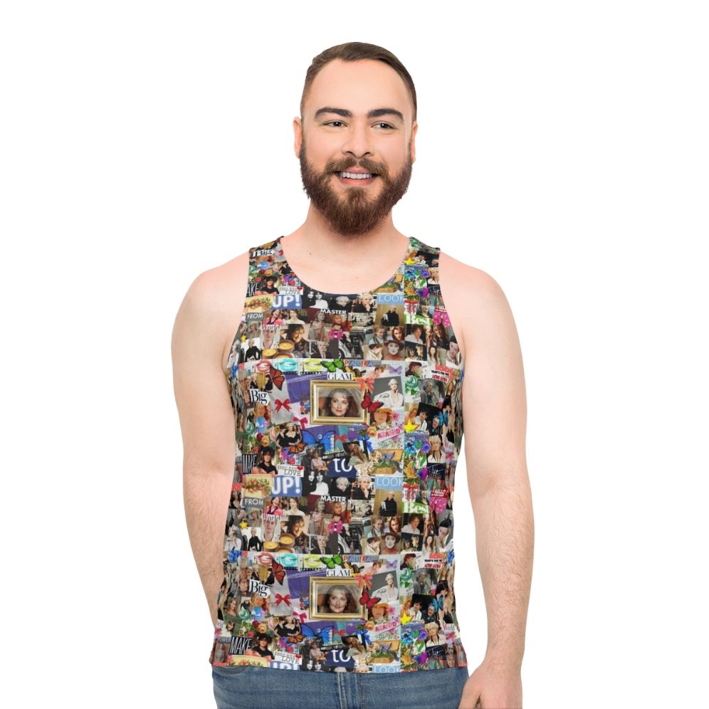 Meryl Streep Collage Unisex Tank Top