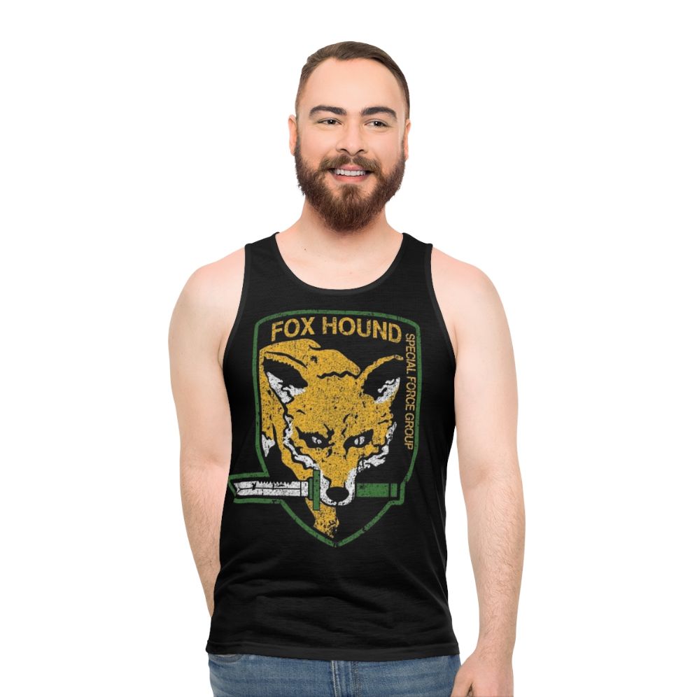 Metal Gear Foxhound Unisex Tank Top