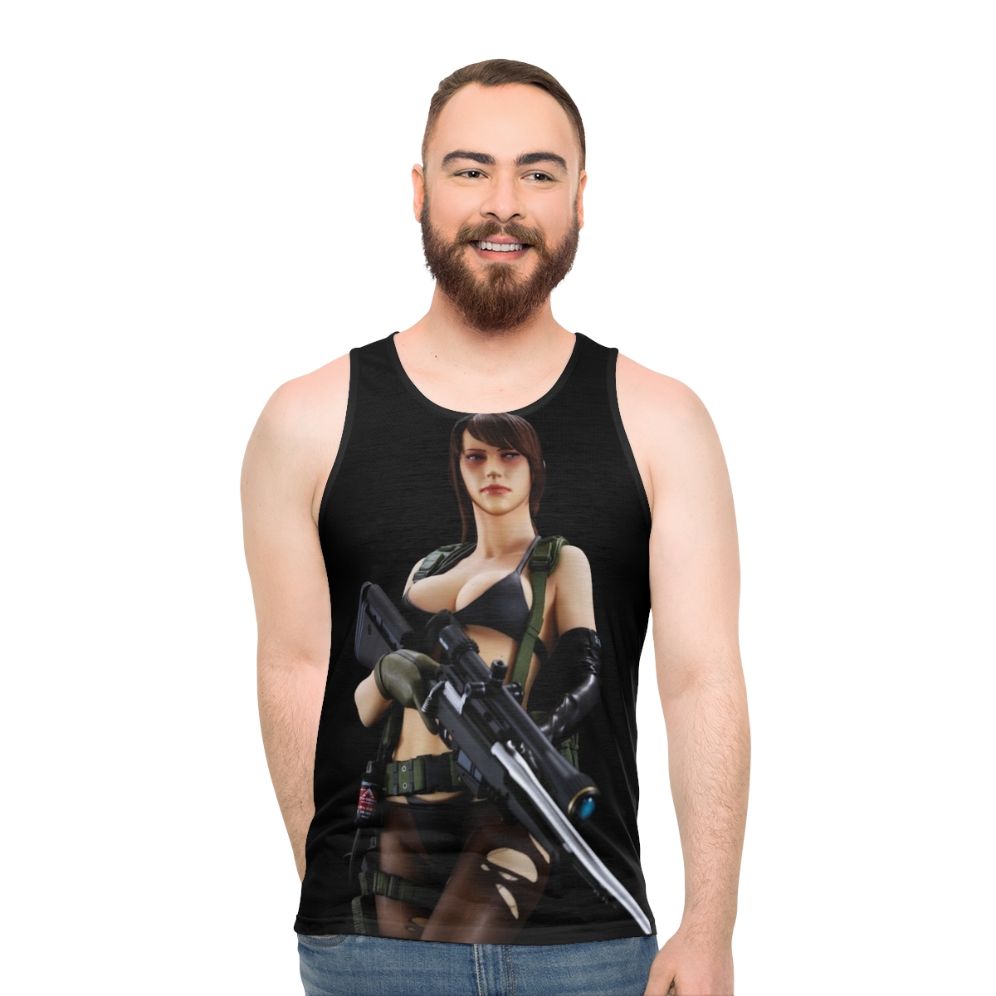 Metal Gear Solid V Quiet Pinup Unisex Tank Top