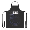 Metal music themed apron with hardcore band imagery