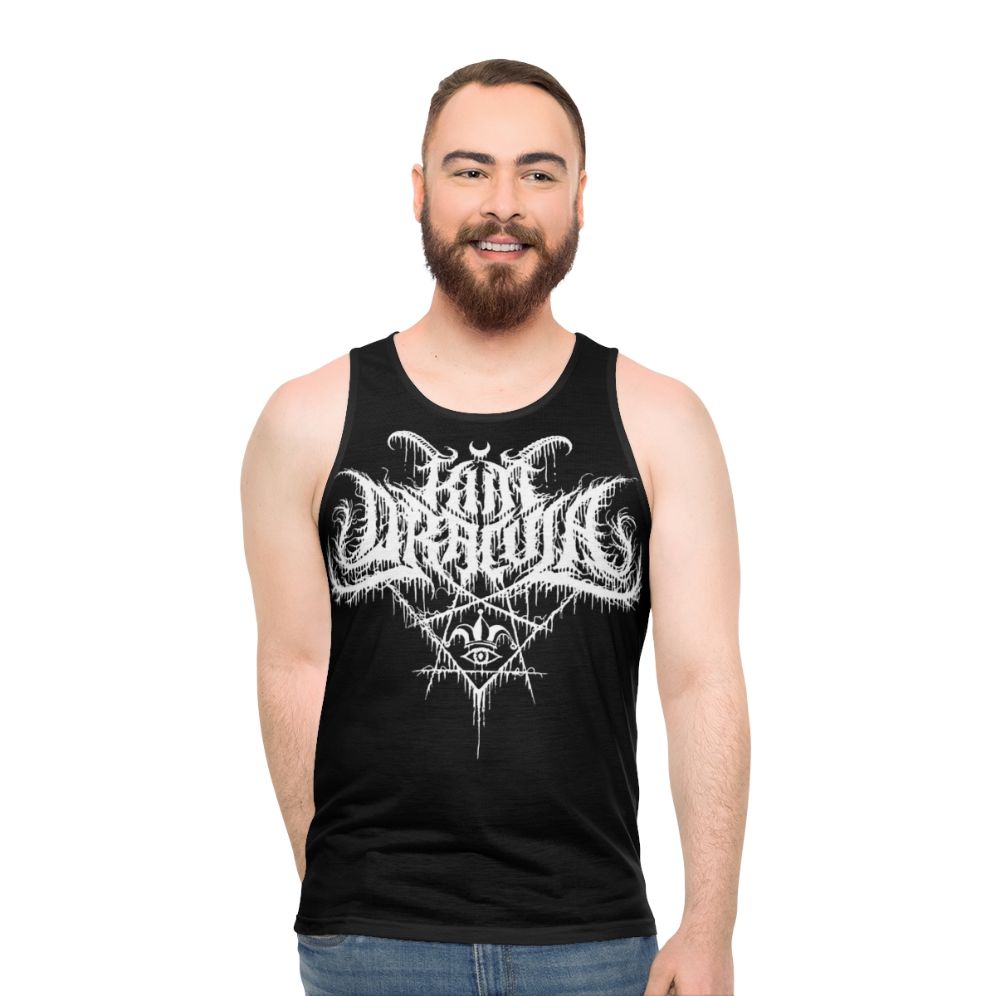Unisex metal music vampire tank top