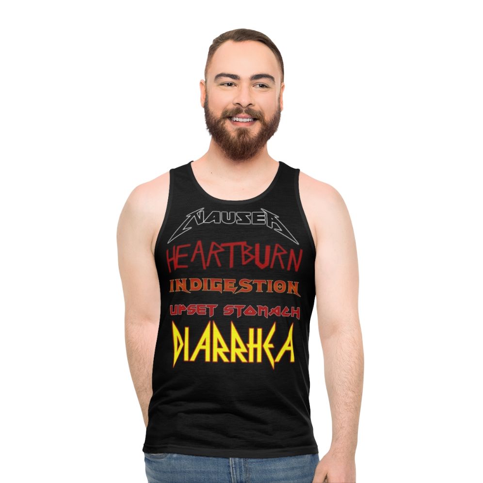 Unisex Heavy Metal Band Tour Tank Top