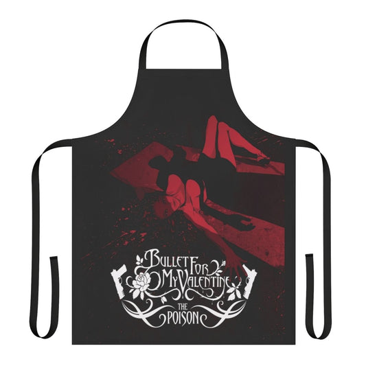 Metalcore Inspired Poison Apron with Bullet for My Valentine Inspired Design