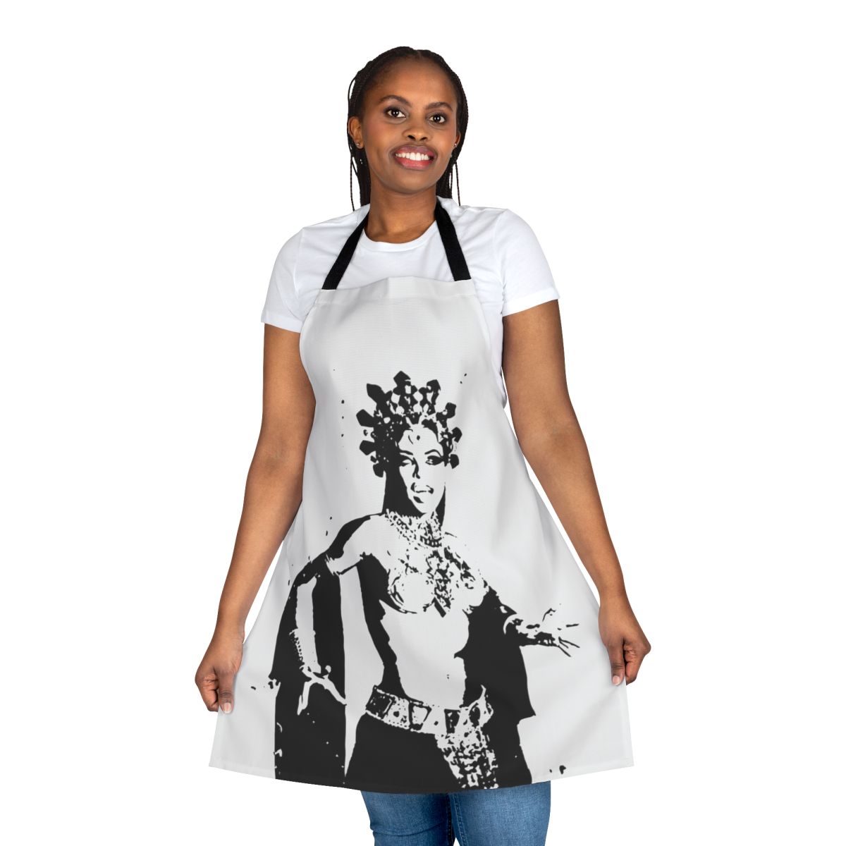 Metalhead's Vampire-Inspired Apron featuring Queen of the Damned imagery