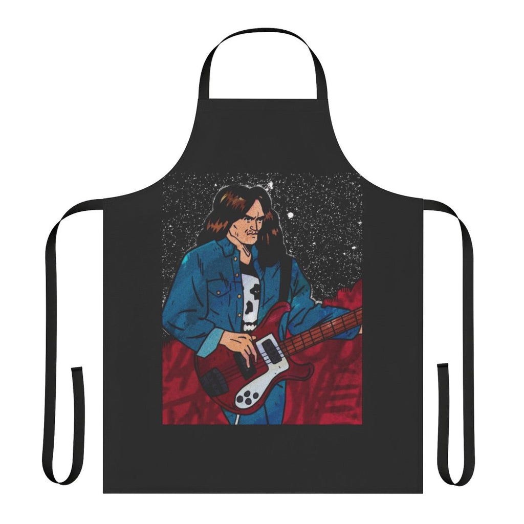 Metallica-Inspired Fan Apron featuring the band's iconic logo and imagery