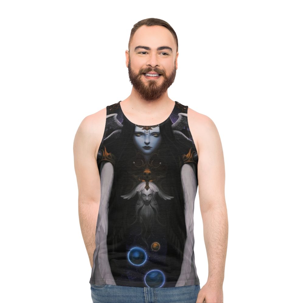 Meteion-Inspired FFXIV Endwalker Unisex Tank Top