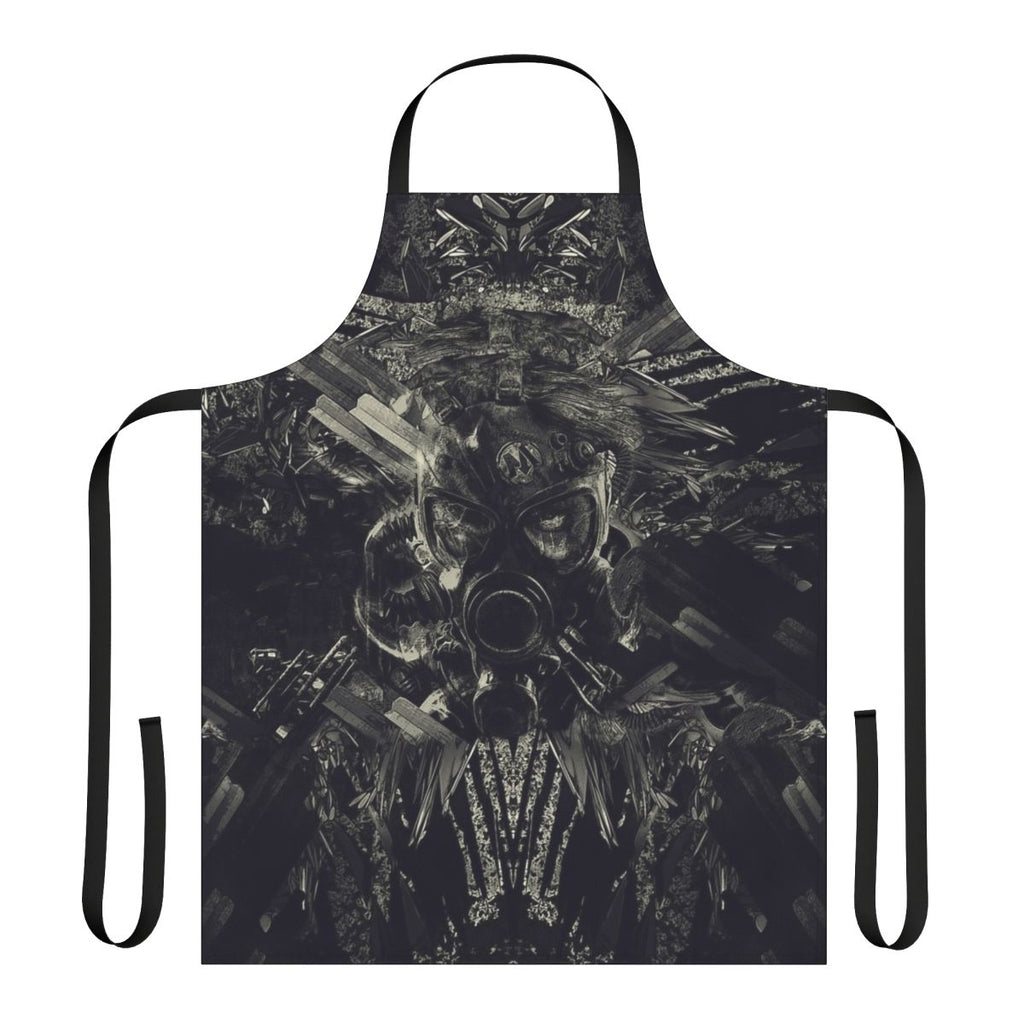 Metro Last Light-inspired abstract design apron