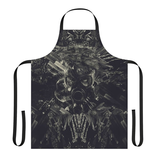 Metro Last Light-inspired abstract design apron