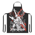 Metroid-themed apron with Samus Aran design, perfect for retro gaming enthusiasts