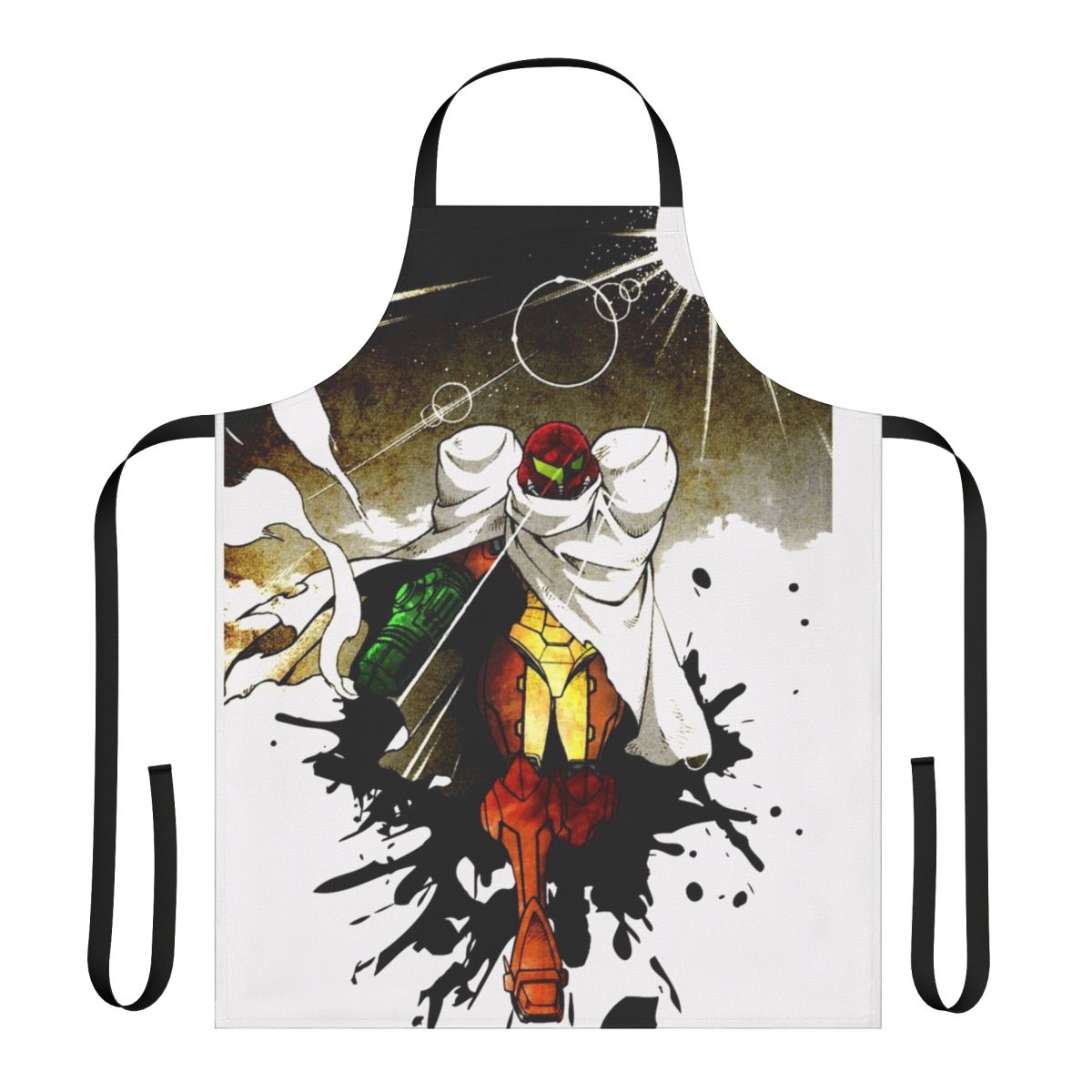Metroid Samus Aran Inspired Apron for Geeks and Gamers