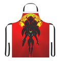 Metroid-themed apron featuring Samus Aran's iconic zero suit design