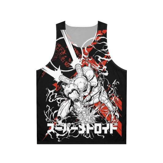 Metroid Unisex Tank Top featuring Samus Aran