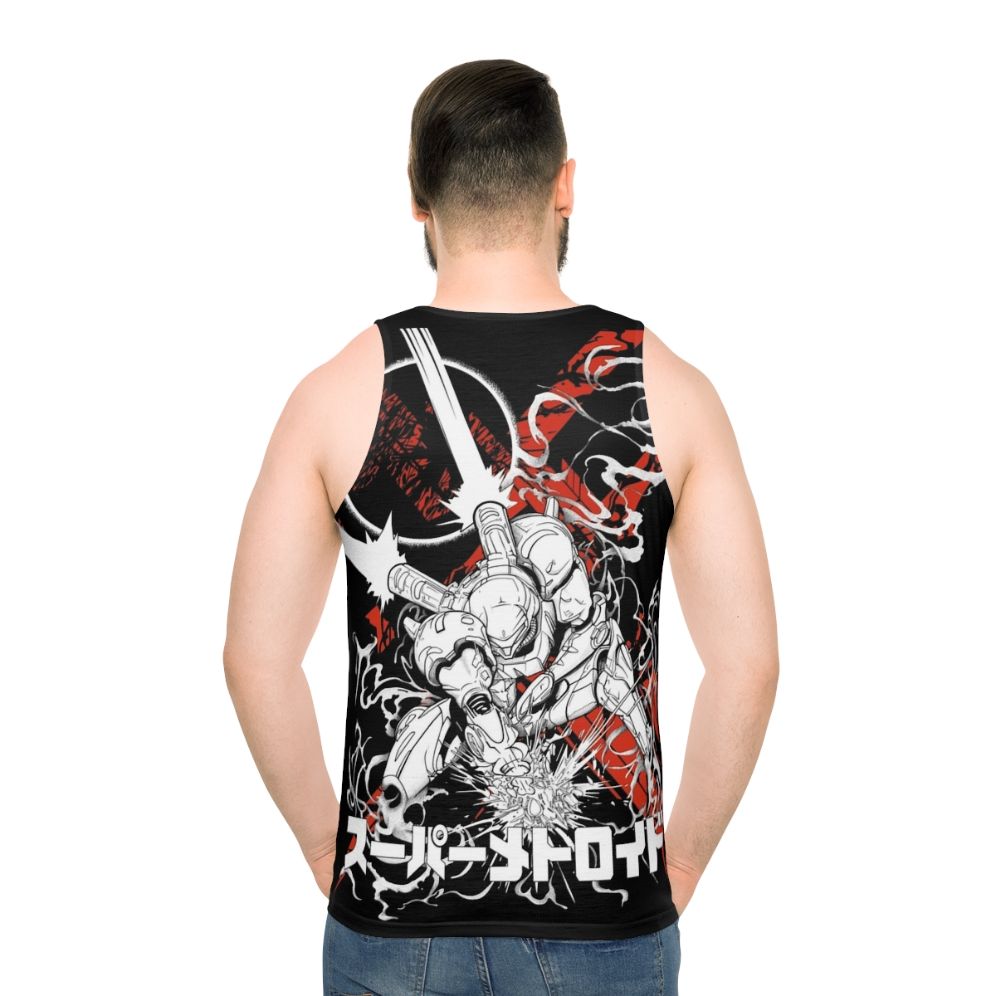 Metroid Unisex Tank Top featuring Samus Aran