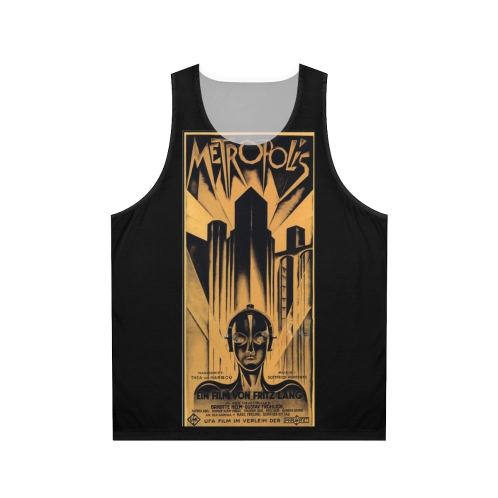Metropolis Fritz Lang Science Fiction Movie Unisex Tank Top