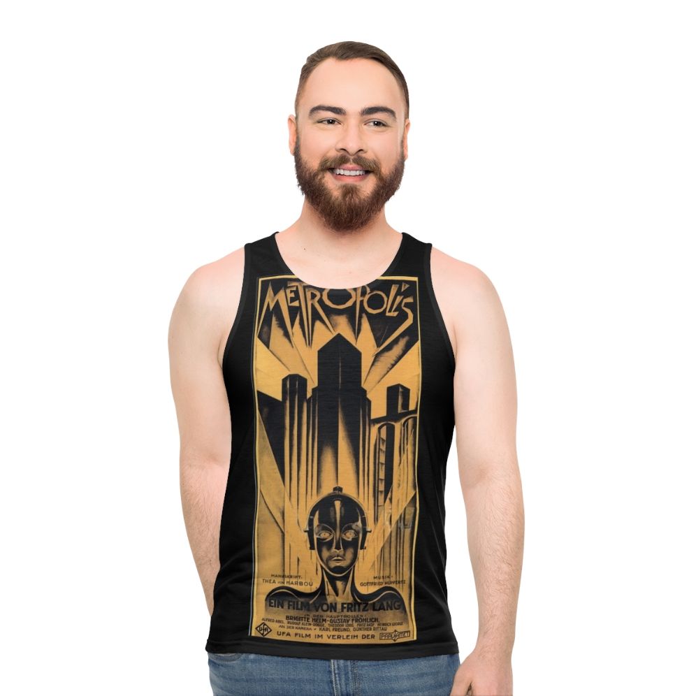 Metropolis Fritz Lang Science Fiction Movie Unisex Tank Top