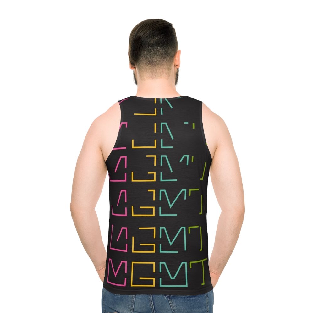 MGMT Unisex Tank Top with Indie Rock Band Artwork