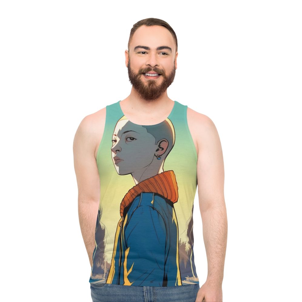 Mia A Hawkins Stranger Things Unisex Tank Top