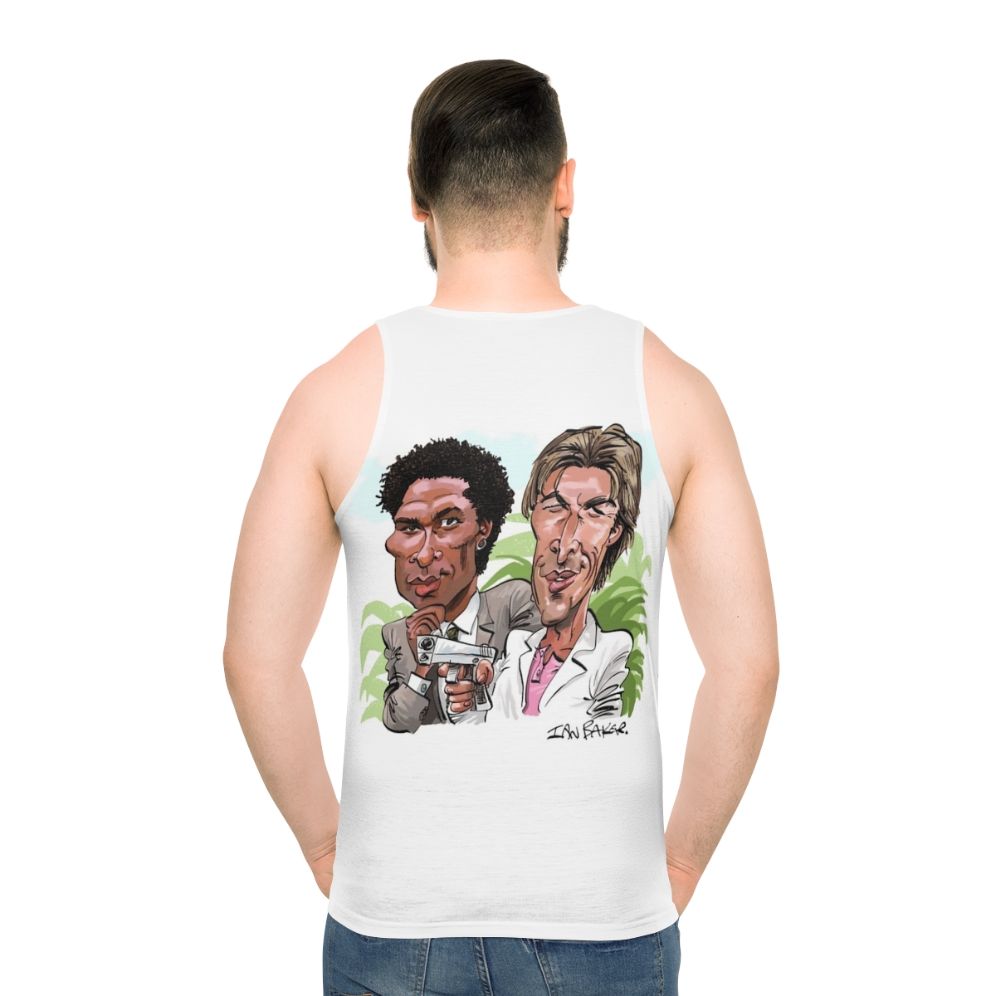 Miami Vice 80s Fashion Unisex Tank Top