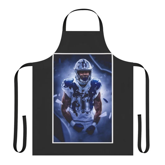 Micah Parsons Inspired Sports Fan Apron for Cooking and Grilling