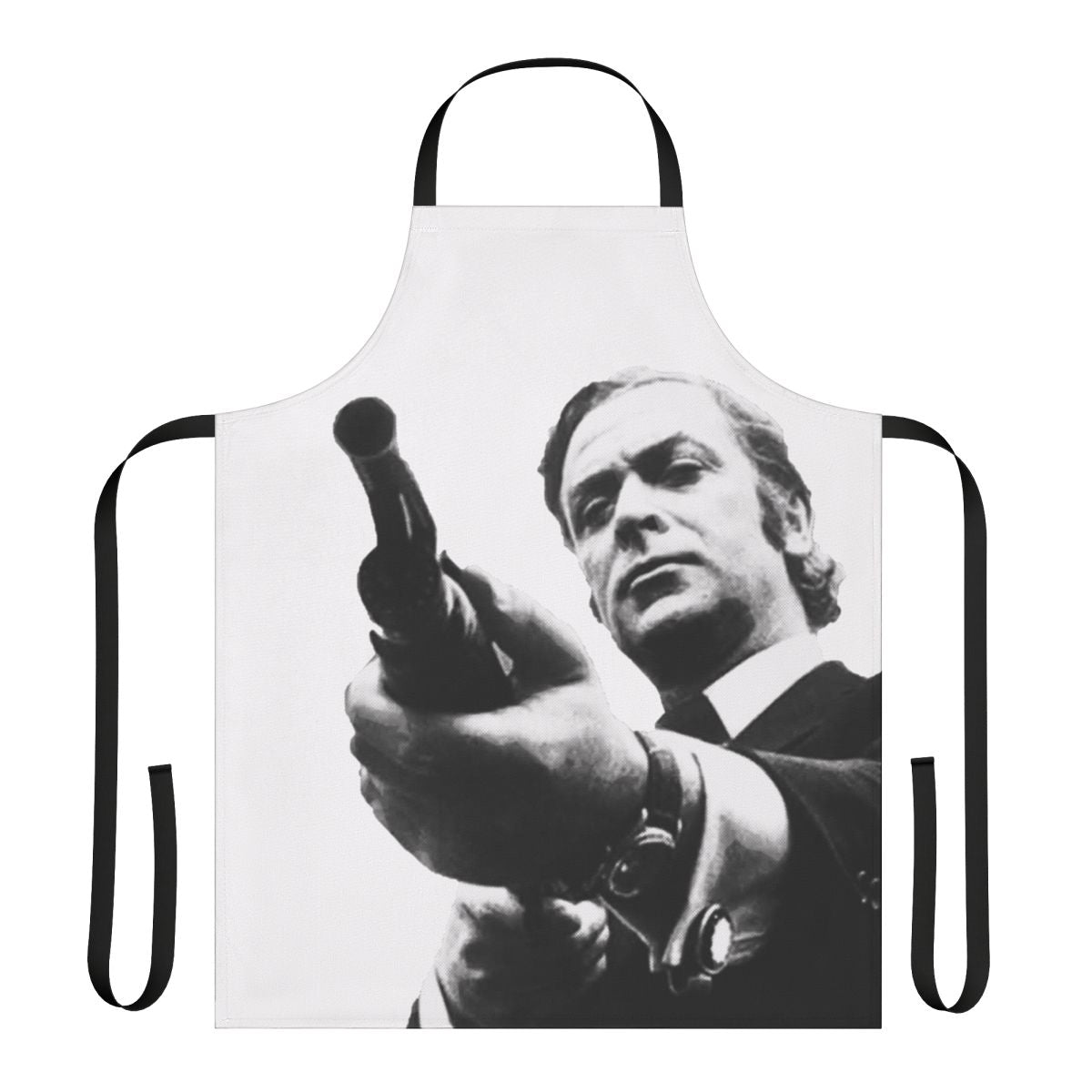"Get Carter" movie-inspired apron featuring Michael Caine