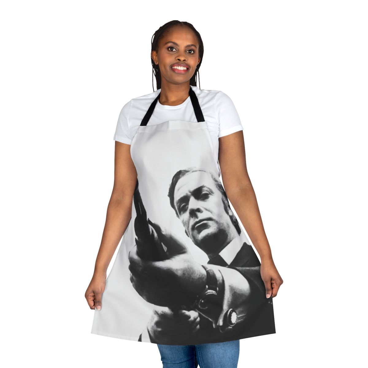 "Get Carter" movie-inspired apron featuring Michael Caine