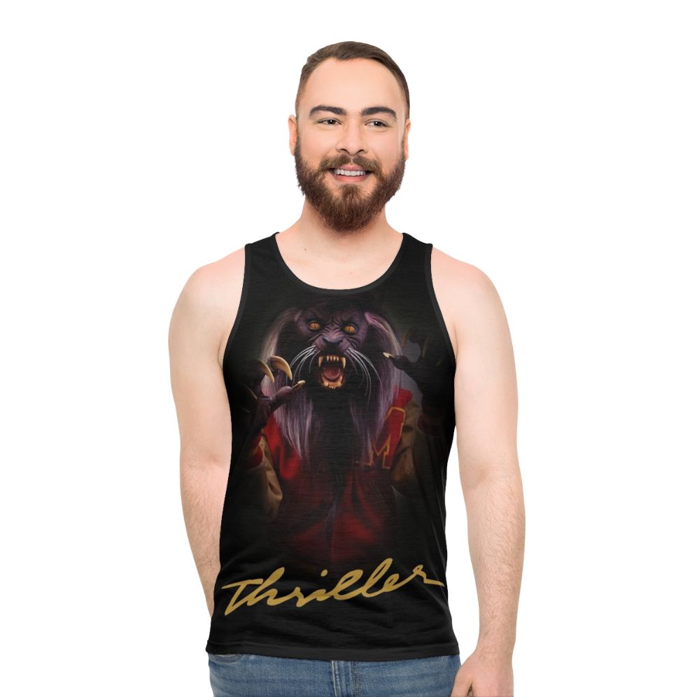 Michael Jackson Thriller-inspired unisex Halloween tank top