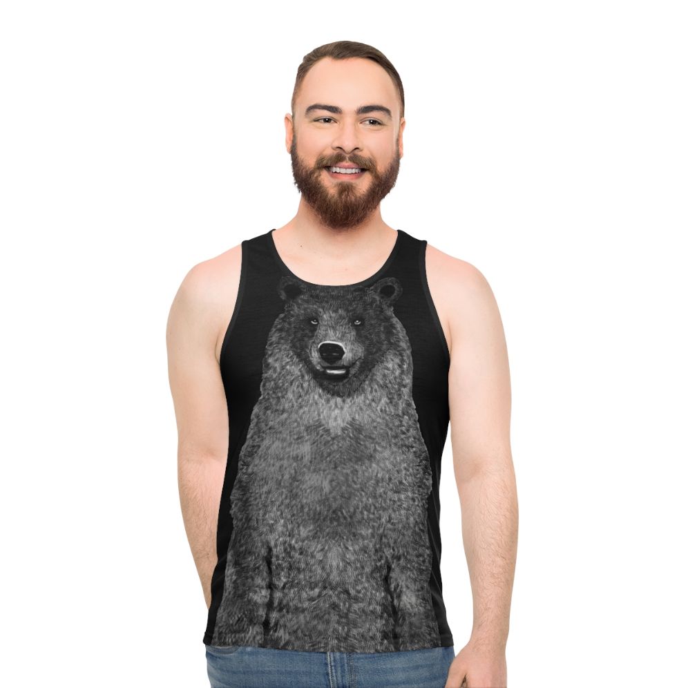Michael Mell unisex graphic tank top for Be More Chill fans