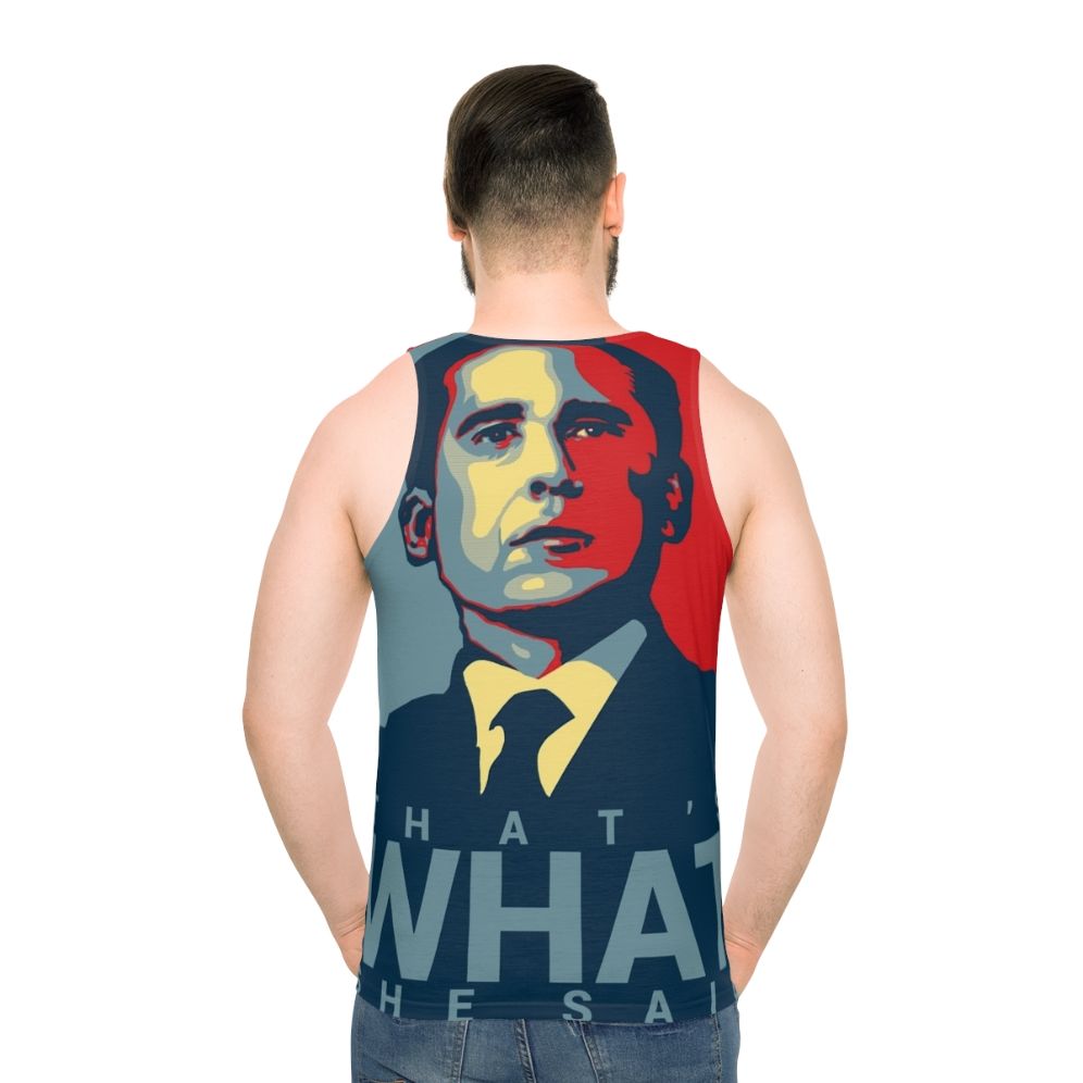 Michael Scott "That's What She Said" Unisex Tank Top