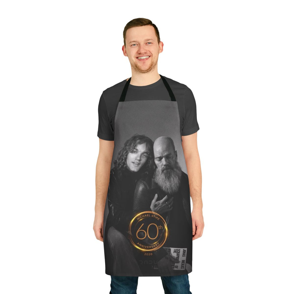 Michael Stipe 60 Years Tribute Apron celebrating the R.E.M. frontman's milestone anniversary