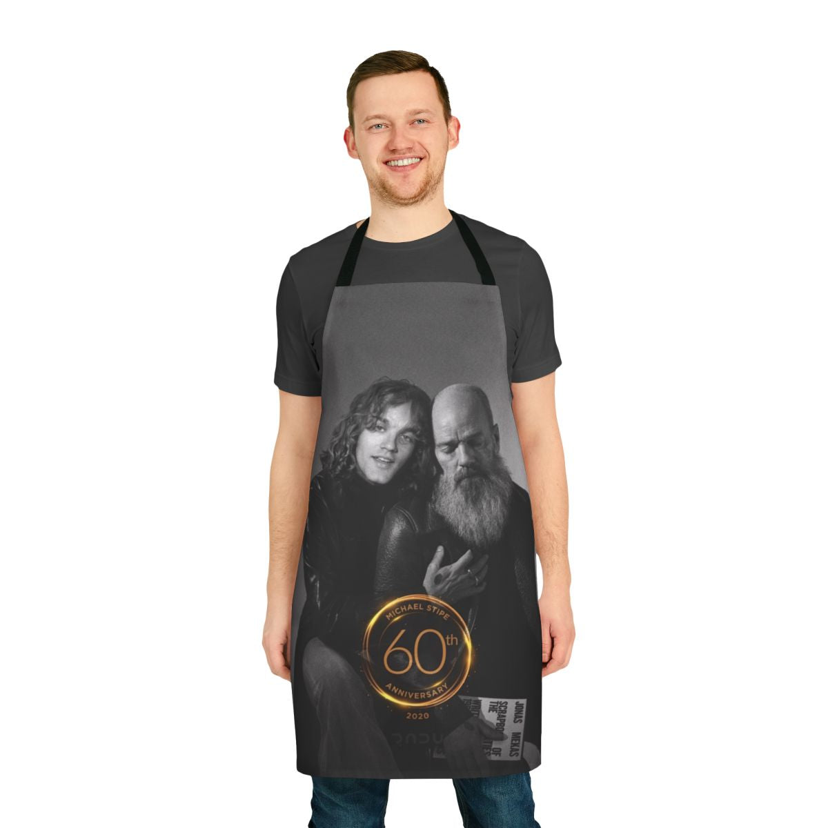 Michael Stipe 60 Years Tribute Apron celebrating the R.E.M. frontman's milestone anniversary