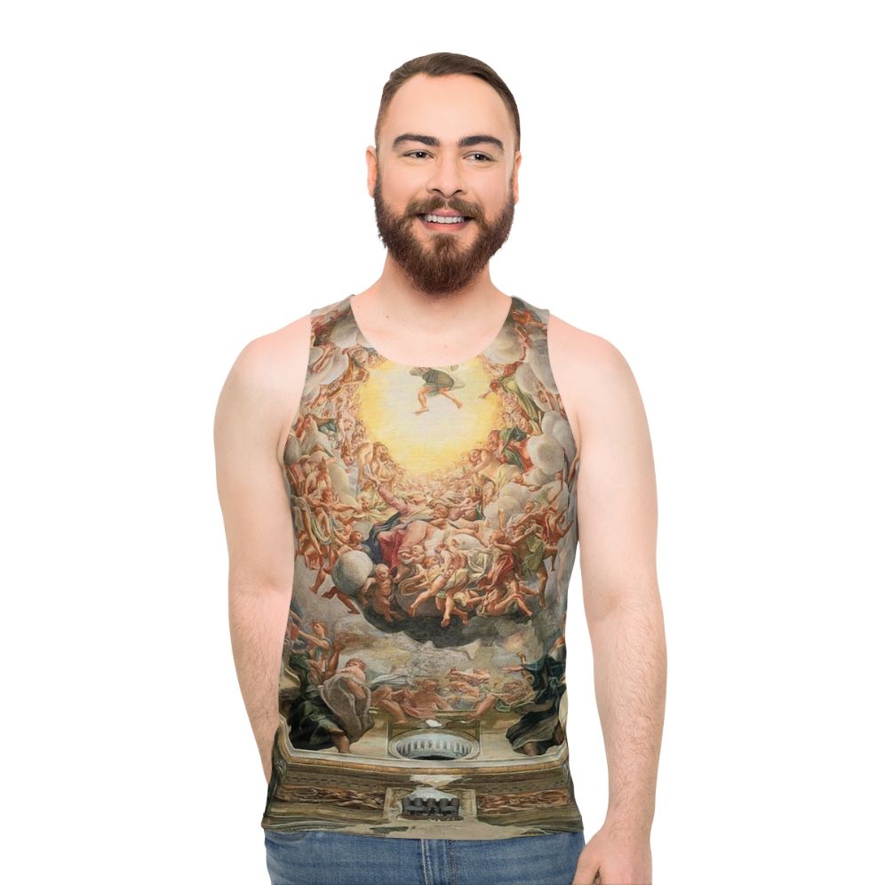 Michelangelo Sistine Chapel Ceiling Unisex Tank Top