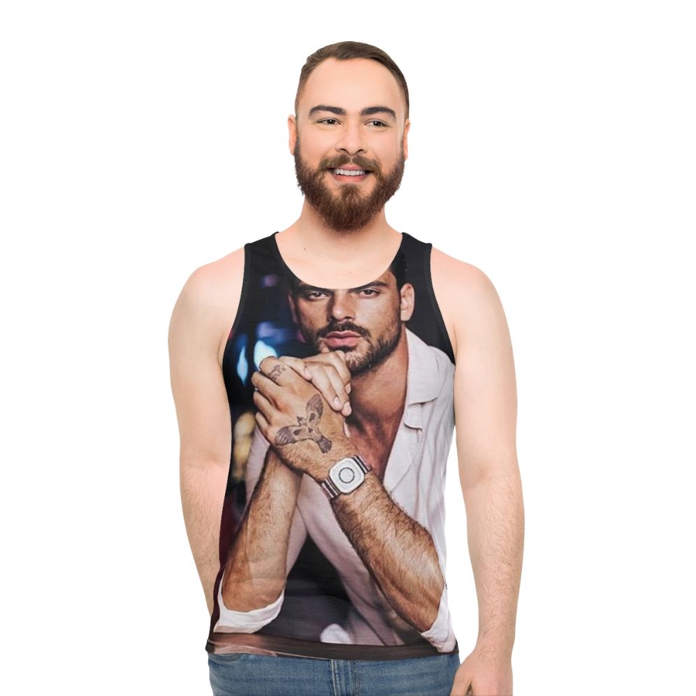 Michele Morrone Unisex Tank Top