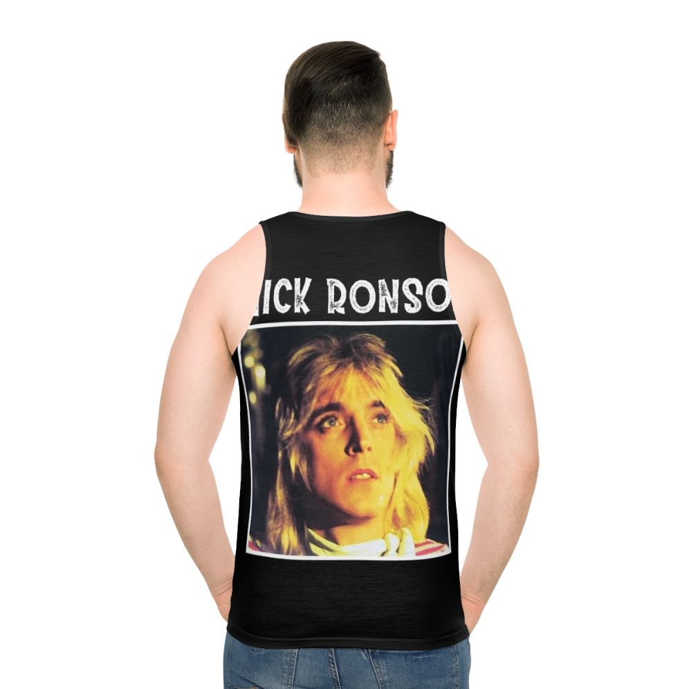 Mick Ronson Guitarist Unisex Music Lover Tank Top